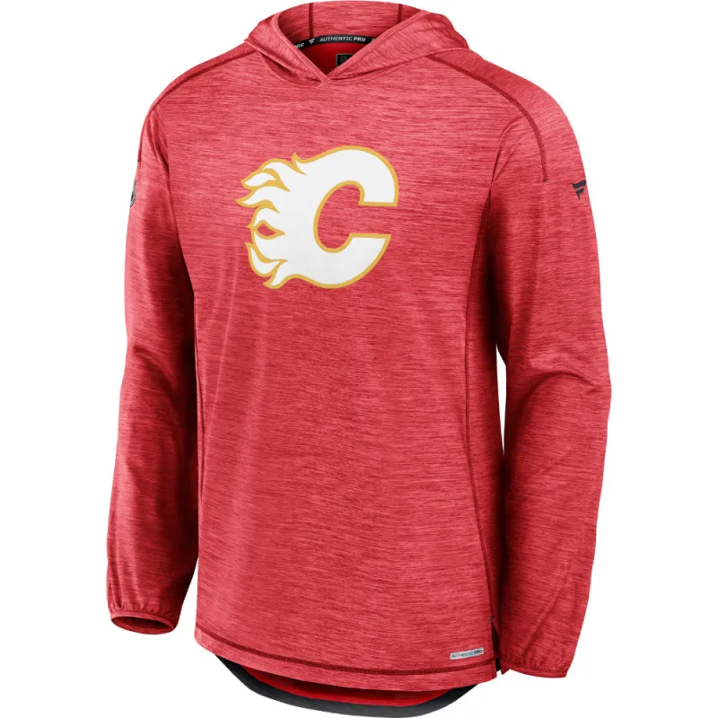 Calgary Flames Pro Rink Light Weight Pullover Hoodie made by Fanatics