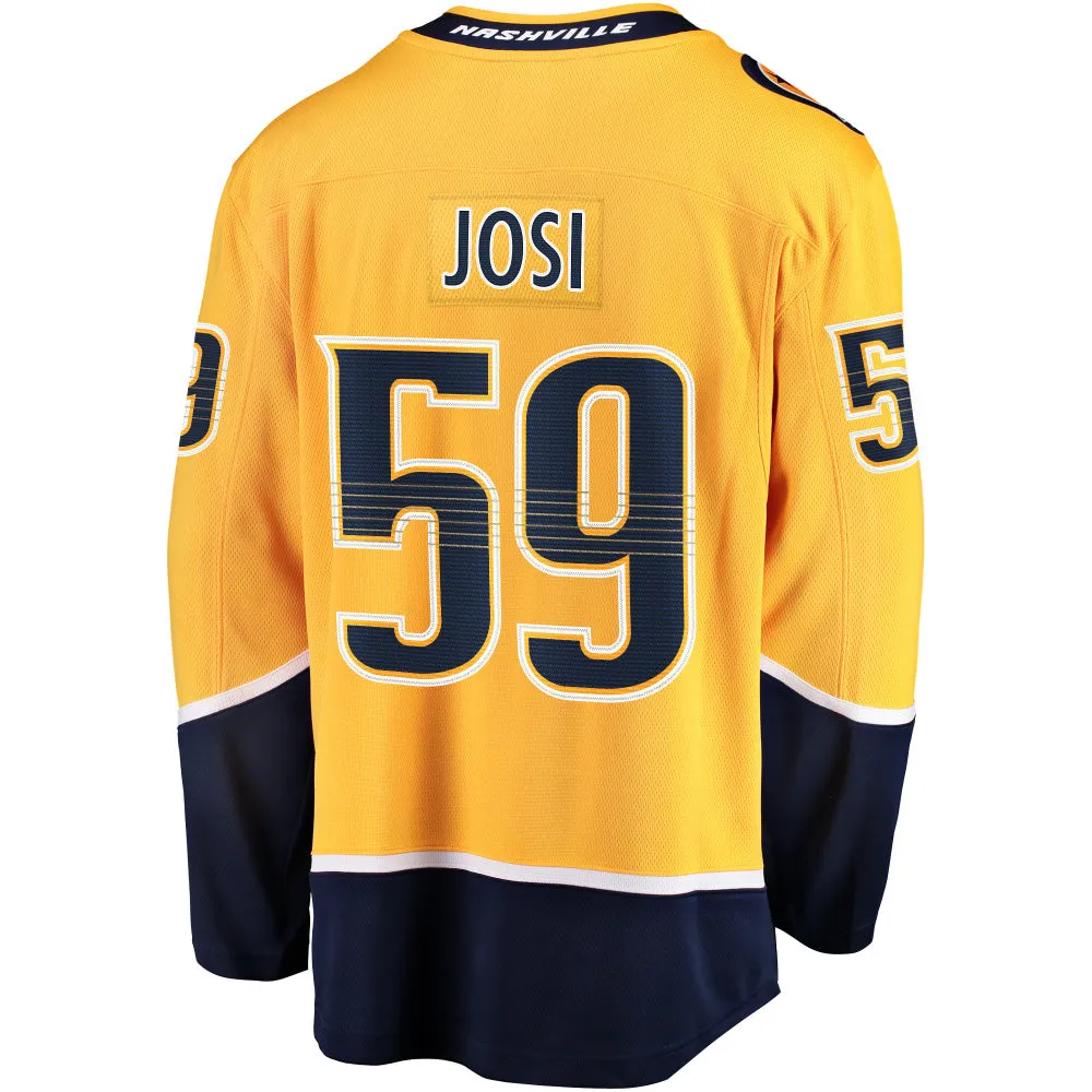 Nashville Predators Roman Josi Breakaway Home Jersey sold by Pro Hockey Life product image thumbnail 3