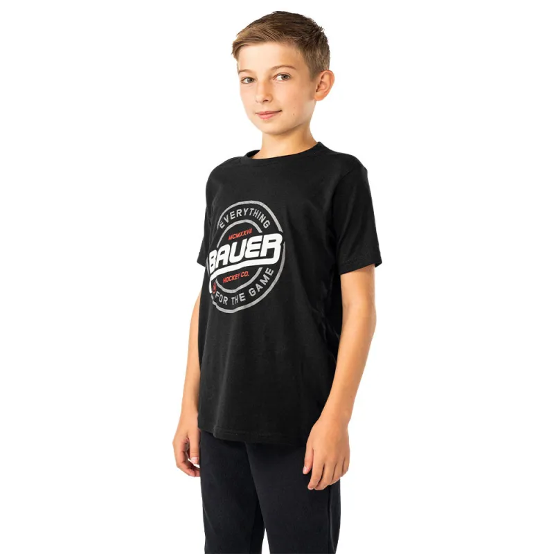 Bauer Black Graphic T-Shirt made by Bauer
