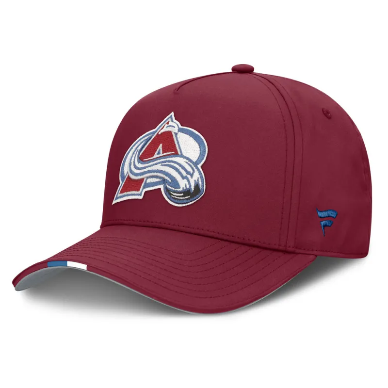 Fanatics Colorado Avalanche NHL Draft Podium Adjustable Burgundy Hat made by Fanatics
