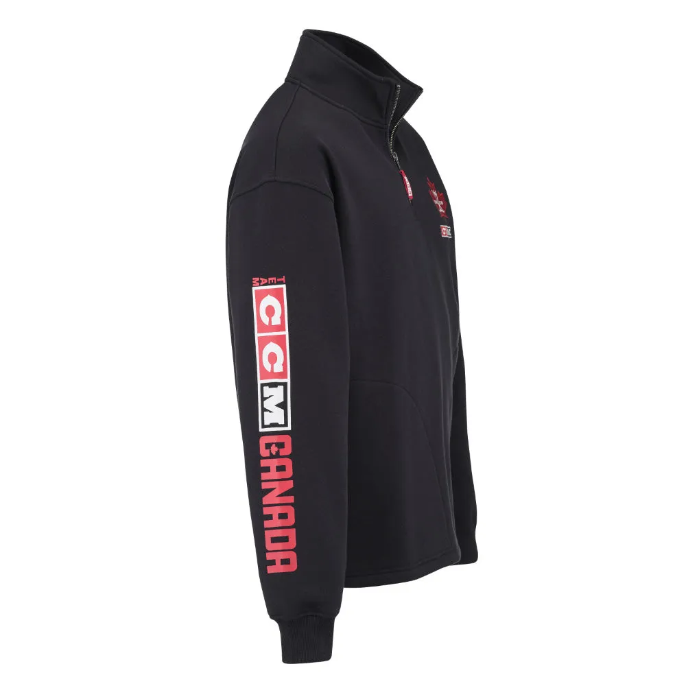 CCM Country Collection Quarter Zip Crewneck sold by Pro Hockey Life product image thumbnail 3