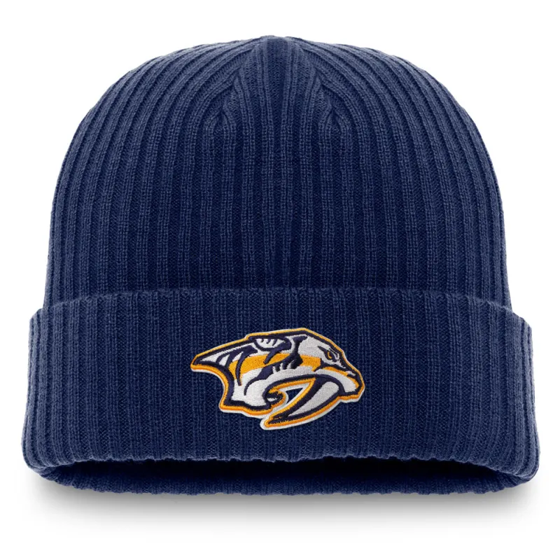 Nashville Predators Core Knit Navy Toque made by Fanatics