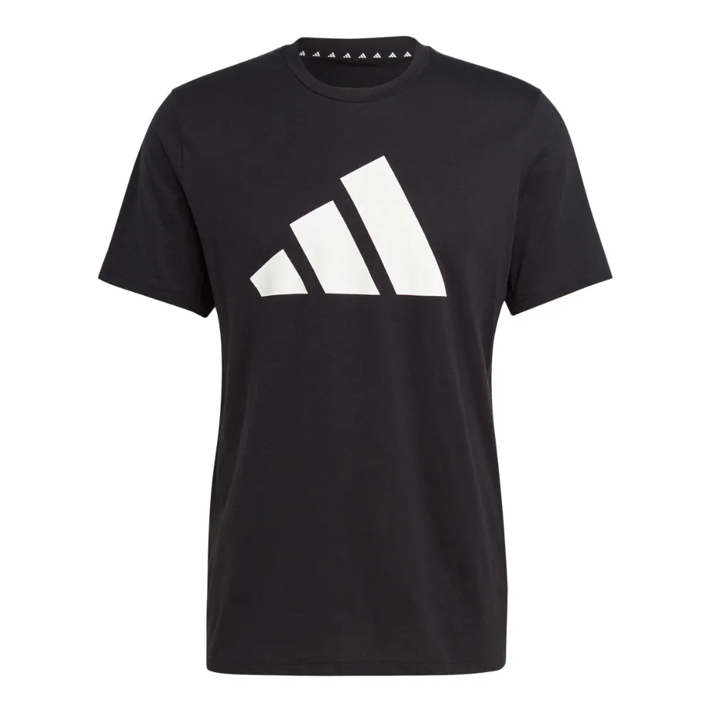 Adidas 3 Bar Logo Black T-Shirt sold by Pro Hockey Life product image thumbnail 5