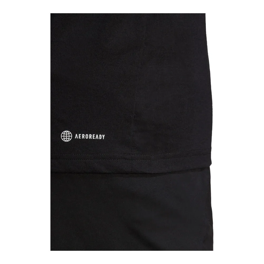 Adidas 3 Bar Logo Black T-Shirt sold by Pro Hockey Life product image thumbnail 3