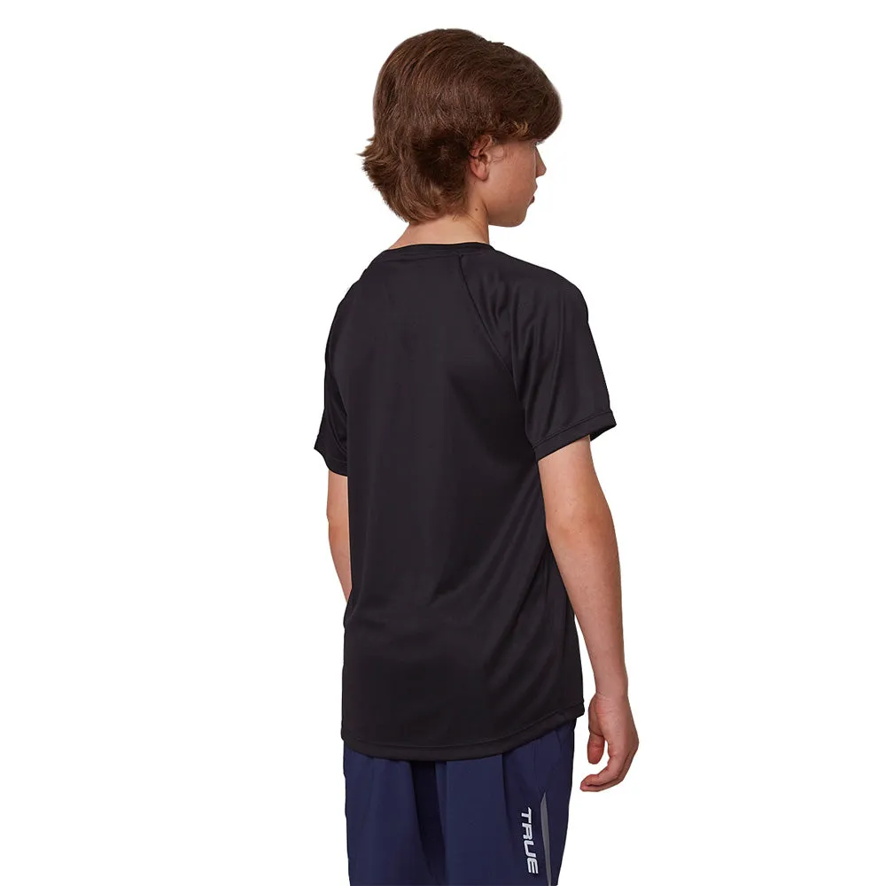 True Youth Triple Black T-Shirt sold by Pro Hockey Life product image thumbnail 2