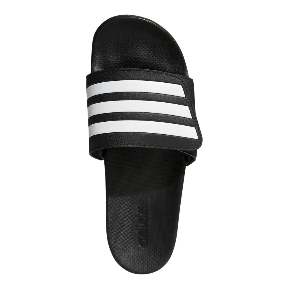 Adidas Adilette Comfort Men's Black/White Adjustable Slides sold by Pro Hockey Life product image thumbnail 3