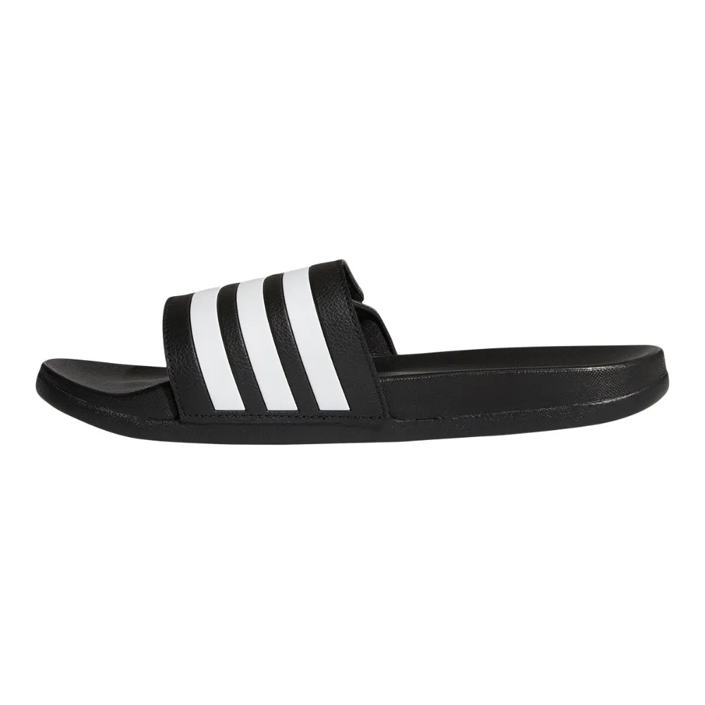 Adidas Adilette Comfort Men's Black/White Adjustable Slides sold by Pro Hockey Life product image thumbnail 5