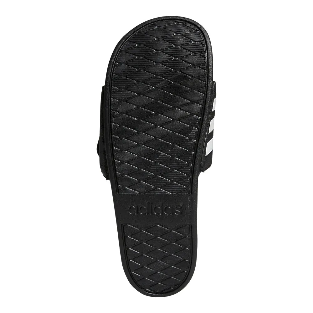 Adidas Adilette Comfort Men's Black/White Adjustable Slides sold by Pro Hockey Life product image thumbnail 4