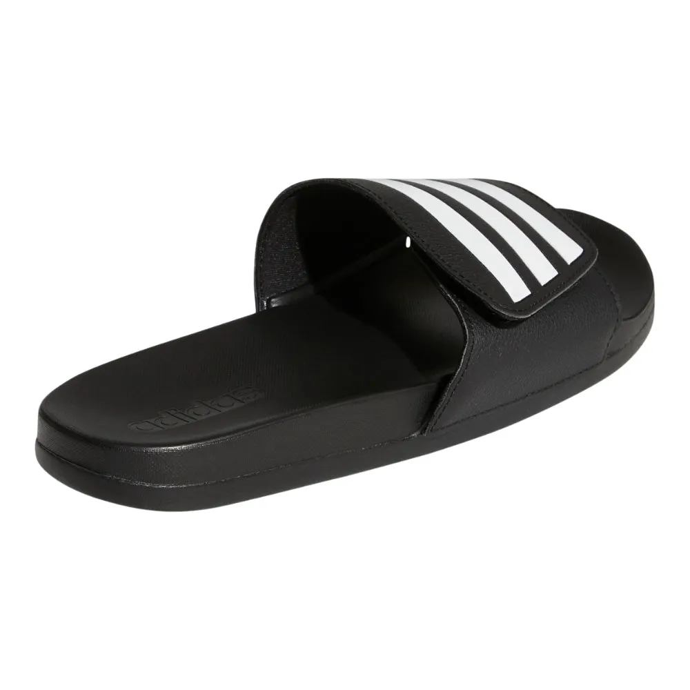 Adidas Adilette Comfort Men's Black/White Adjustable Slides sold by Pro Hockey Life product image thumbnail 2