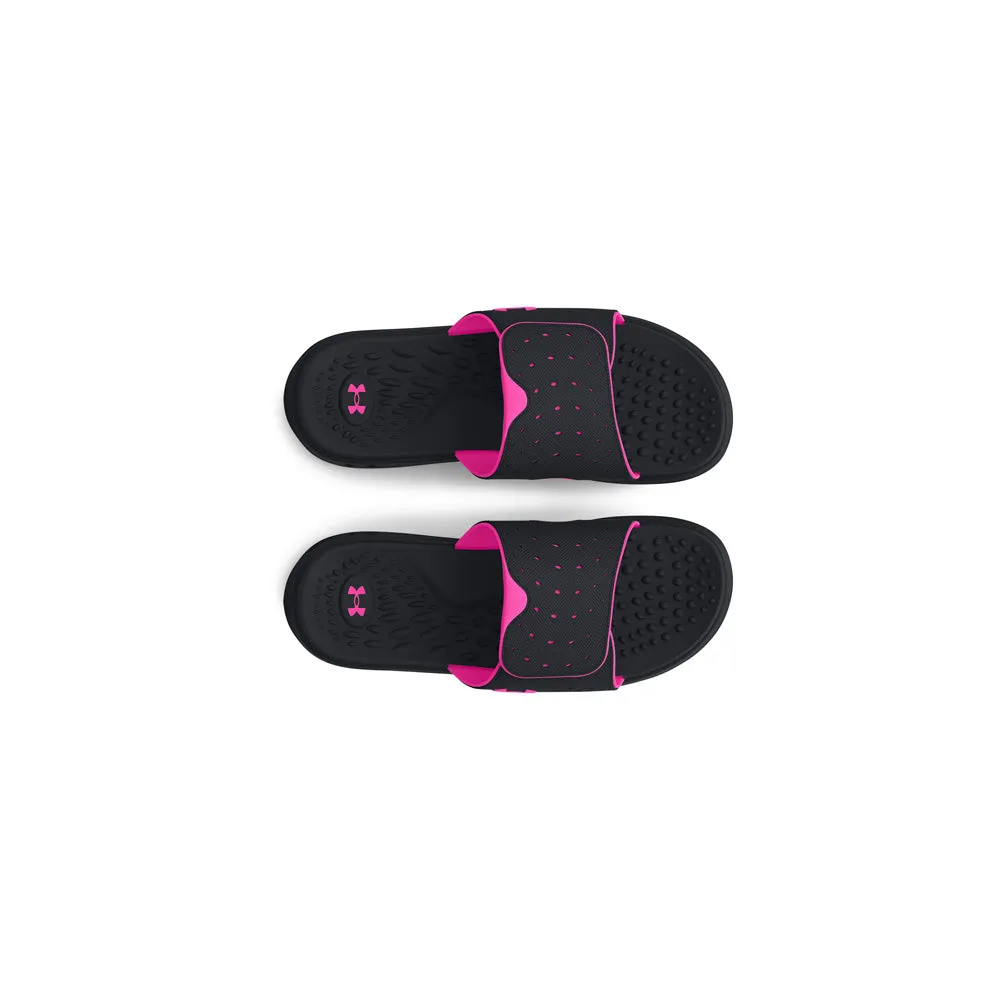 Under Armour Ignite 7 Women's Black/Pink Slides sold by Pro Hockey Life product image thumbnail 2