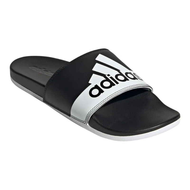 Adidas Women's Adilette Comfort Sandals - Black/White/White made by Adidas