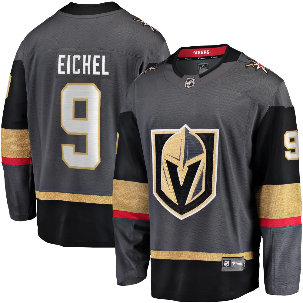 Vegas Golden Knights Jack Eichel Breakaway Home Jersey sold by Pro Hockey Life product image thumbnail 2