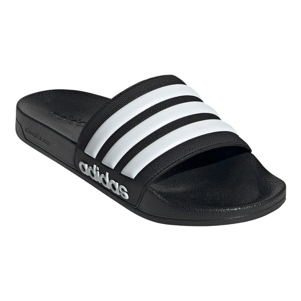 Adidas Women's Adilette Shower Sandals Black/White sold by Pro Hockey Life product image thumbnail 2