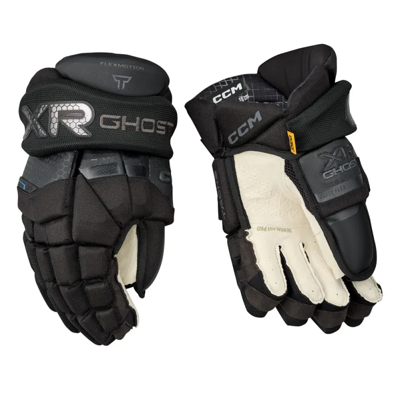 CCM Tacks XR Ghost Senior Hockey Gloves made by CCM