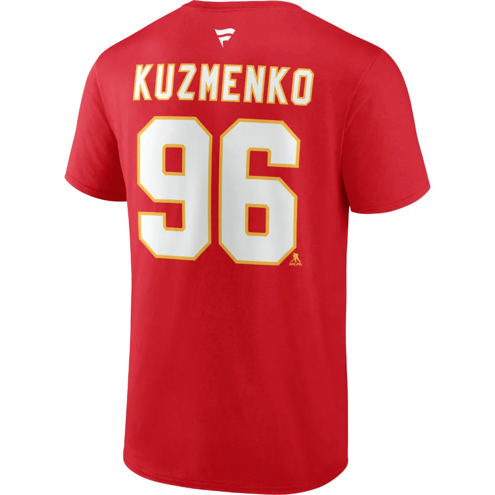 Calgary Flames Andrei Kuzmenko Player T-Shirt sold by Pro Hockey Life product image thumbnail 3