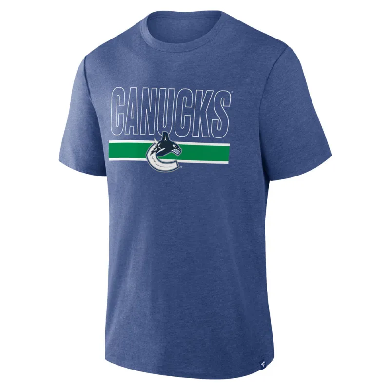 Vancouver Canucks Triblend Short Sleeve T-Shirt made by Fanatics