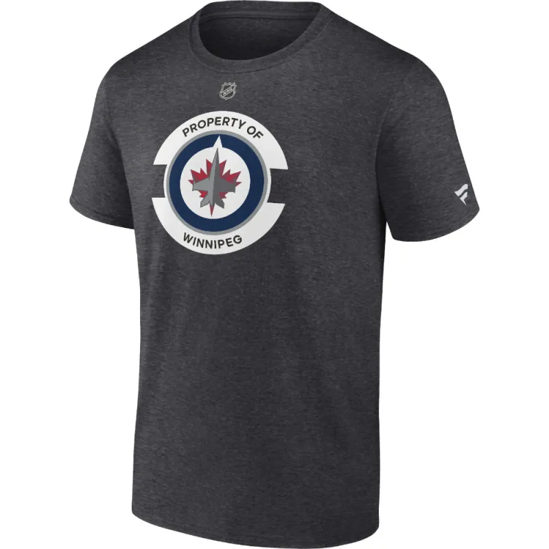 Winnipeg Jets Apro Second Cotton Short Sleeve T-Shirt made by Fanatics