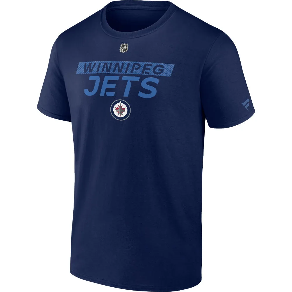 Winnipeg Jets Apro Primary Cotton Short Sleeve T-Shirt sold by Pro Hockey Life
