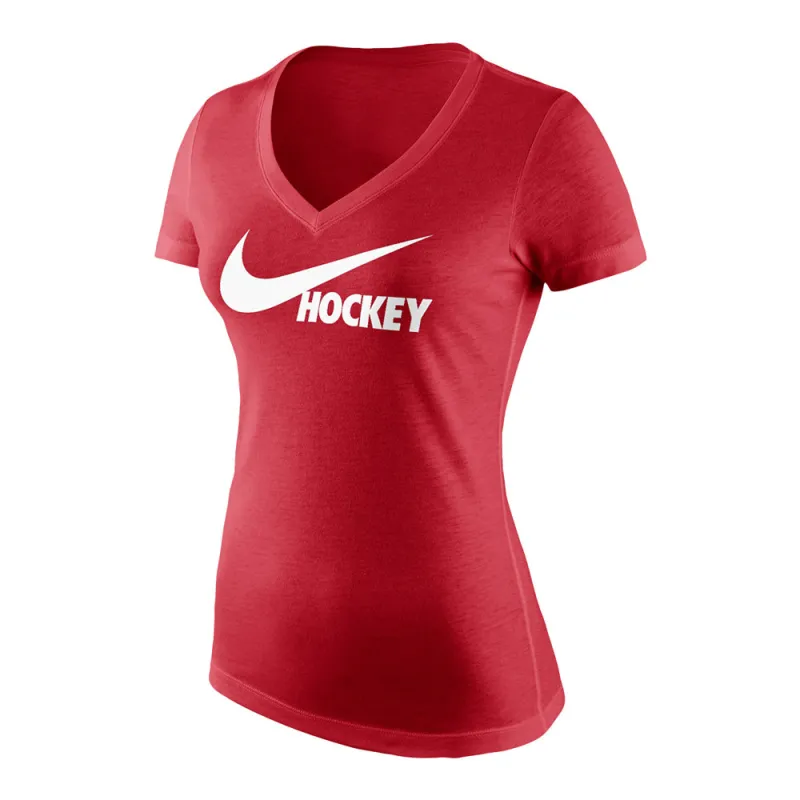 Women's Nike Triblend V-Neck T-Shirt made by Nike
