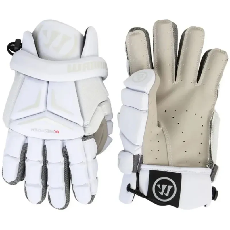 Warrior Franchise LT White Lacrosse Gloves made by Pro Hockey Life