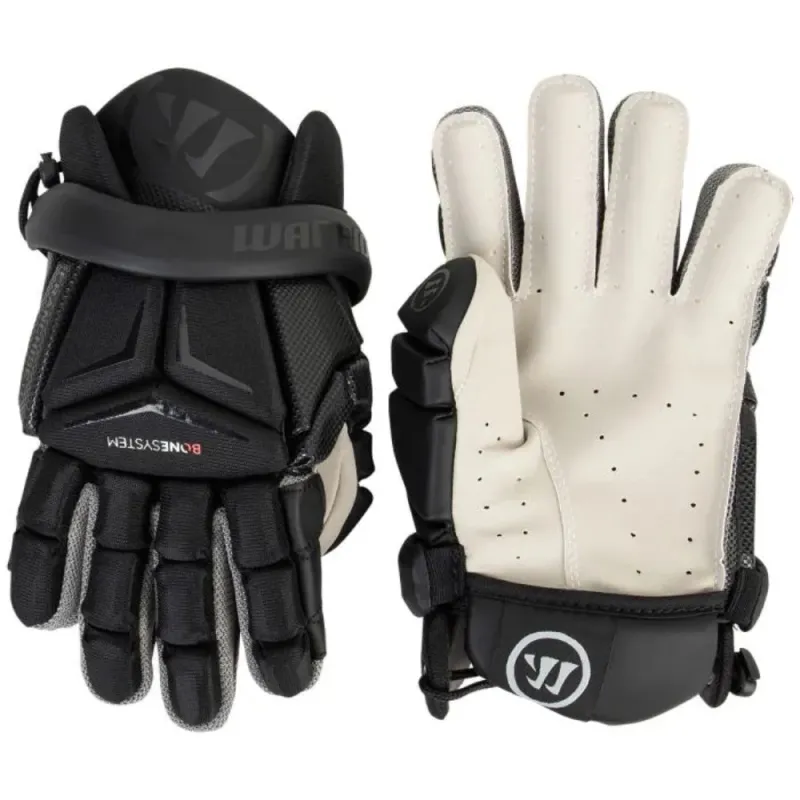 Warrior Franchise LT Black Lacrosse Gloves made by Pro Hockey Life