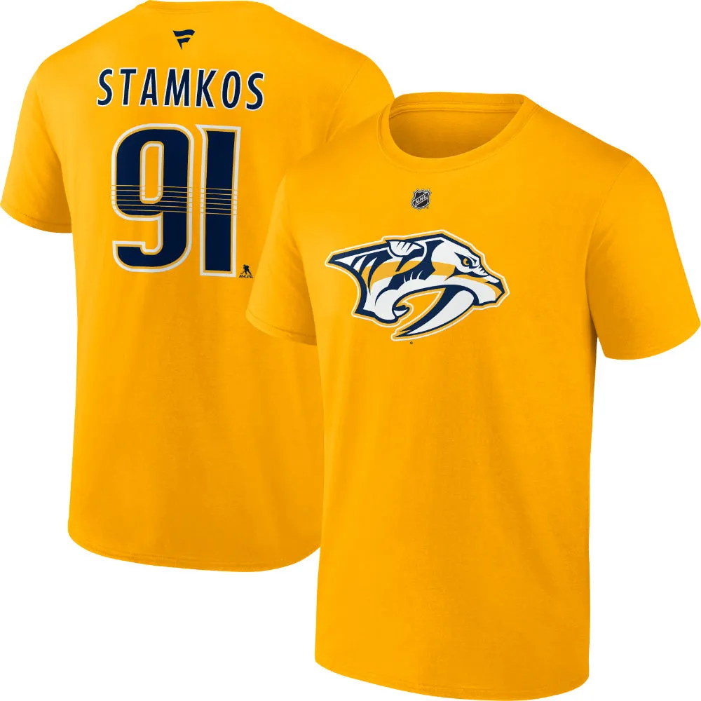 Nashville Predators Steven Stamkos Name and Number T-Shirt sold by Pro Hockey Life product image thumbnail 3