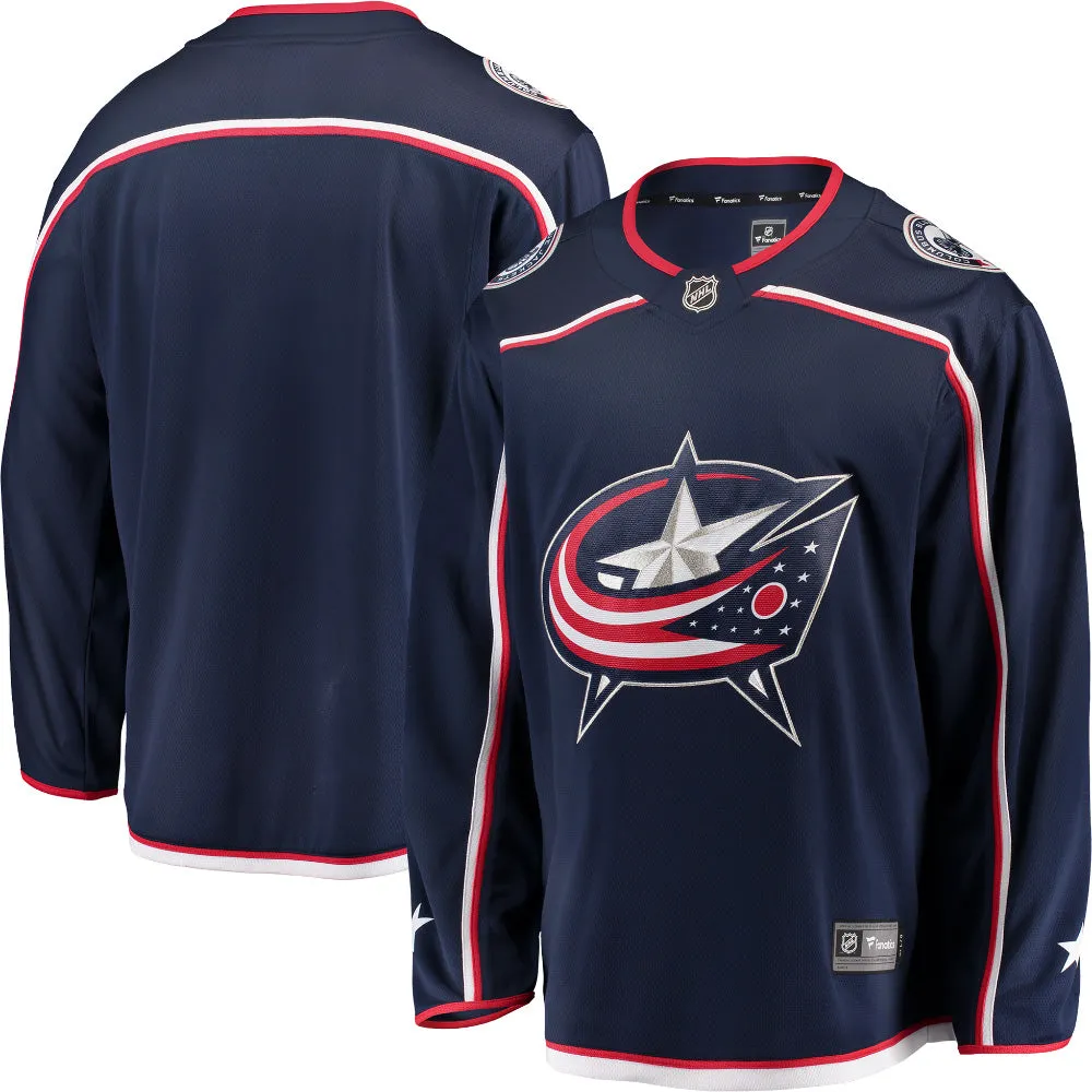 Columbus Blue Jackets Breakaway Home Jersey Navy sold by Pro Hockey Life product image thumbnail 3
