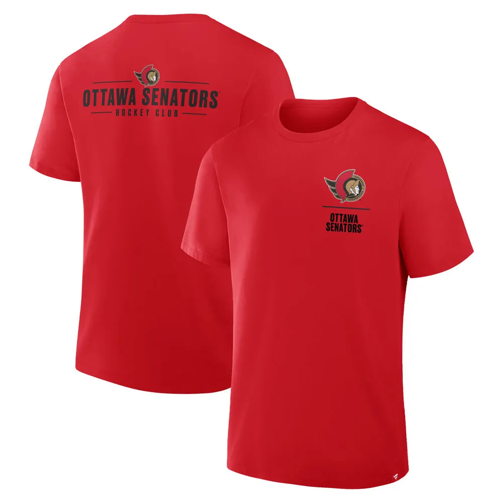 Ottawa Senators Legacy Cotton Short Sleeve T-Shirt Red sold by Pro Hockey Life product image thumbnail 3