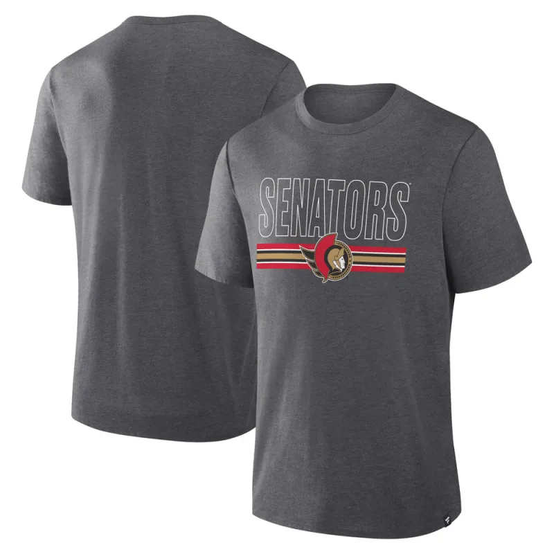Ottawa Senators Triblend Short Sleeve T-Shirt made by Fanatics