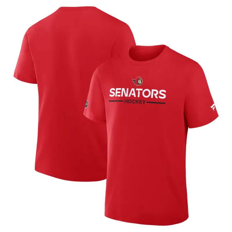 Ottawa Senators Primary Logo Cotton T-Shirt made by Fanatics