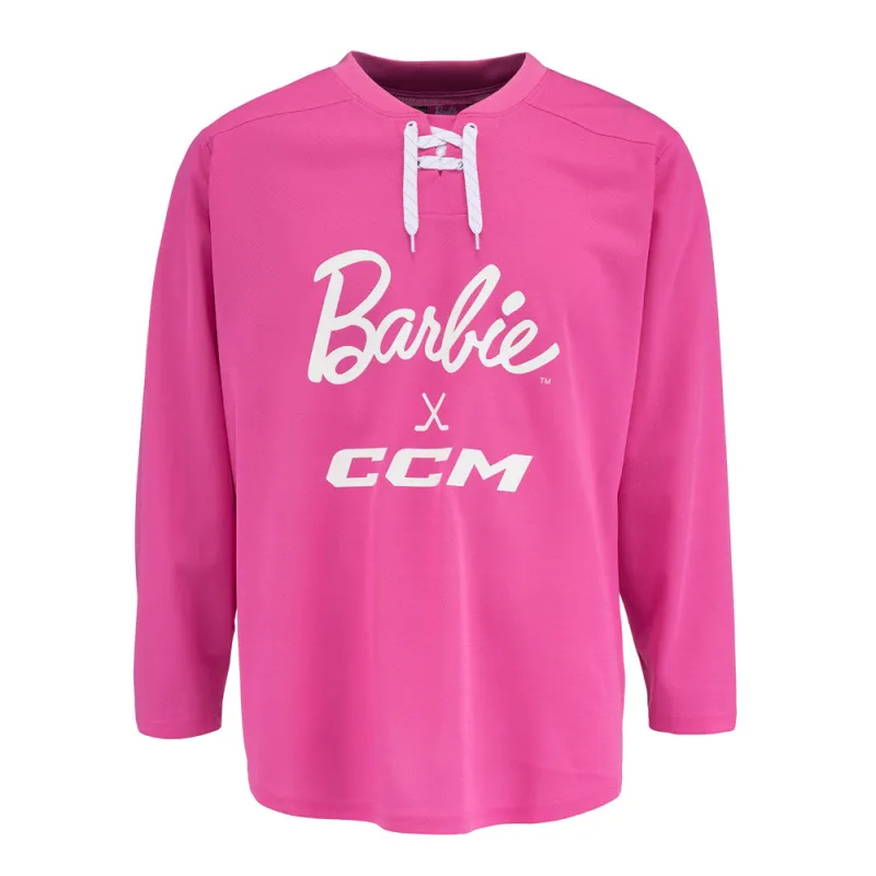 CCM Barbie Collection Adult Pink Jersey made by CCM