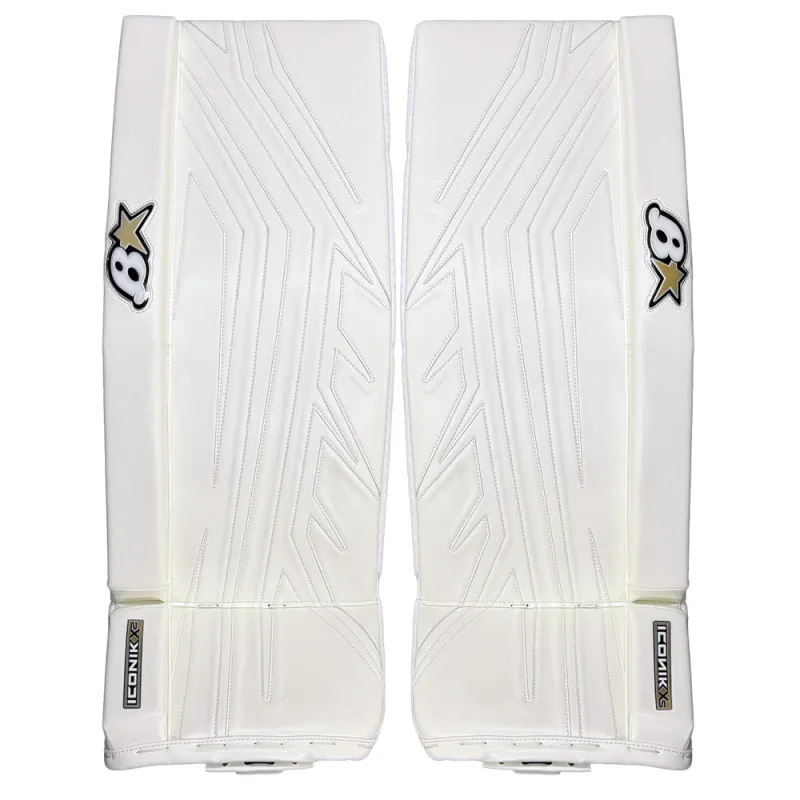 Brians Iconik X2 Senior Goalie Pads made by Pro Hockey Life