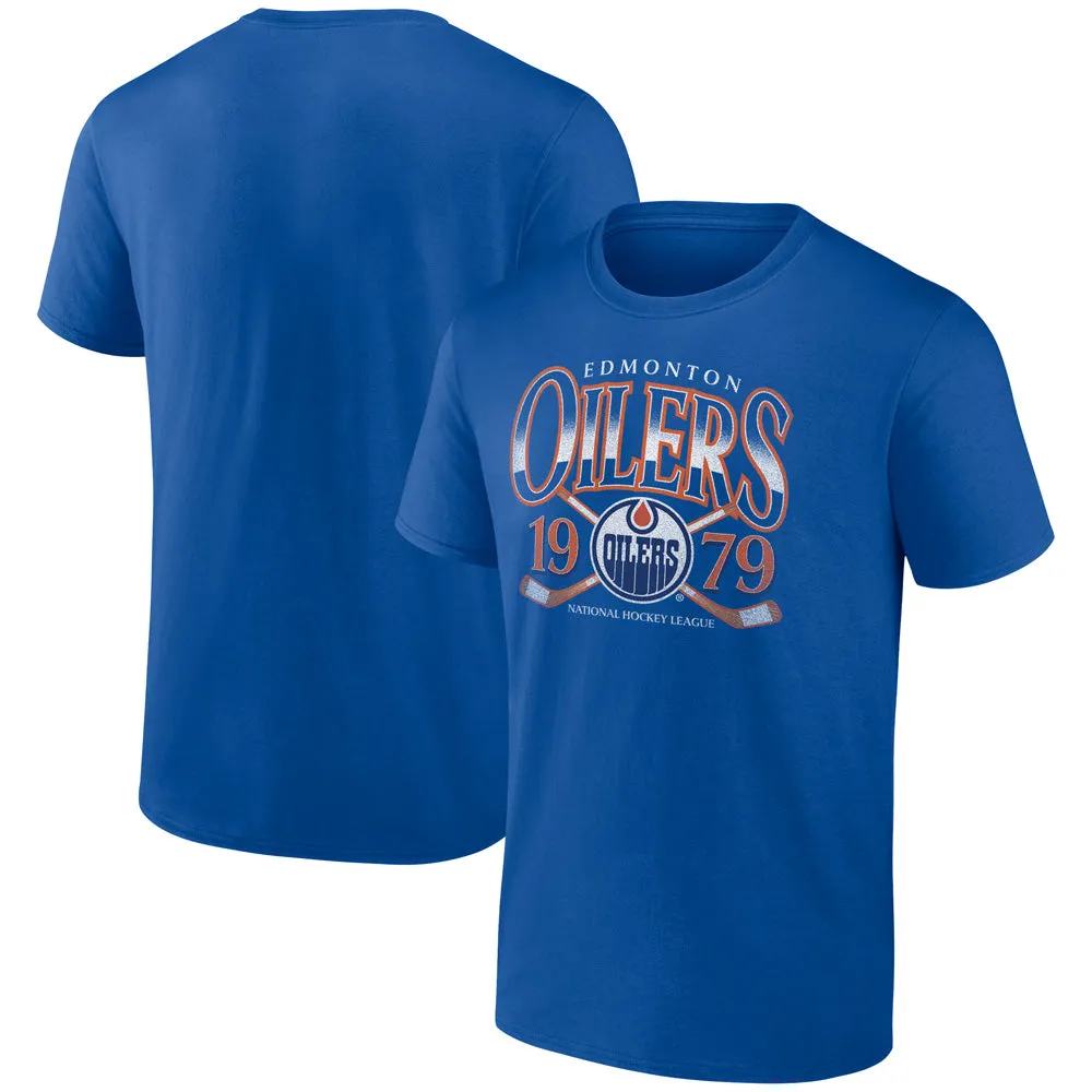 Fanatics Edmonton Oilers First Graphic Men's Blue T Shirt sold by Pro Hockey Life product image thumbnail 3