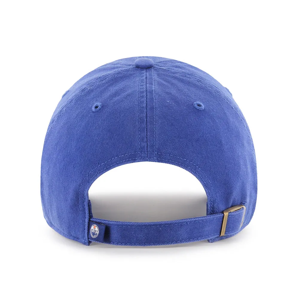 47 Brand Edmonton Oilers Clean Up Blue Hat sold by Pro Hockey Life product image thumbnail 2