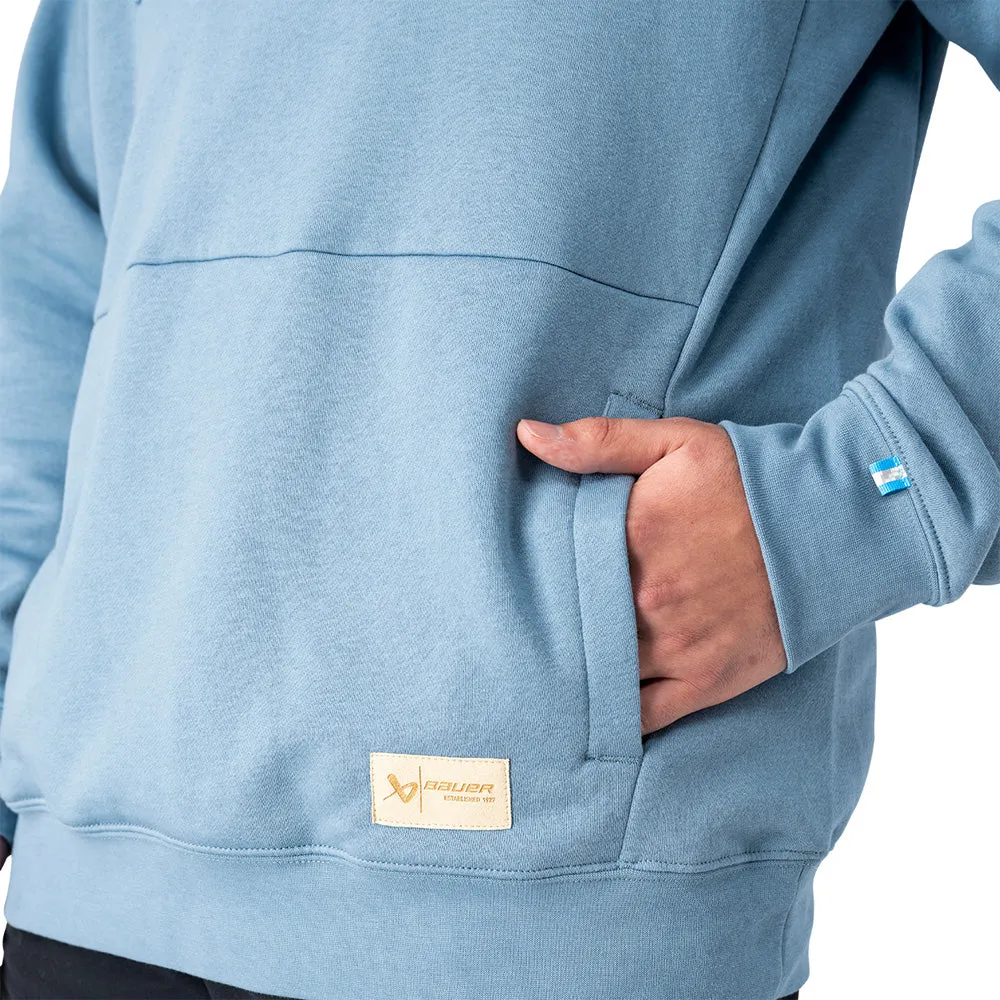 Bauer Collegiate Ultimate Men's Blue Hoodie sold by Pro Hockey Life product image thumbnail 5
