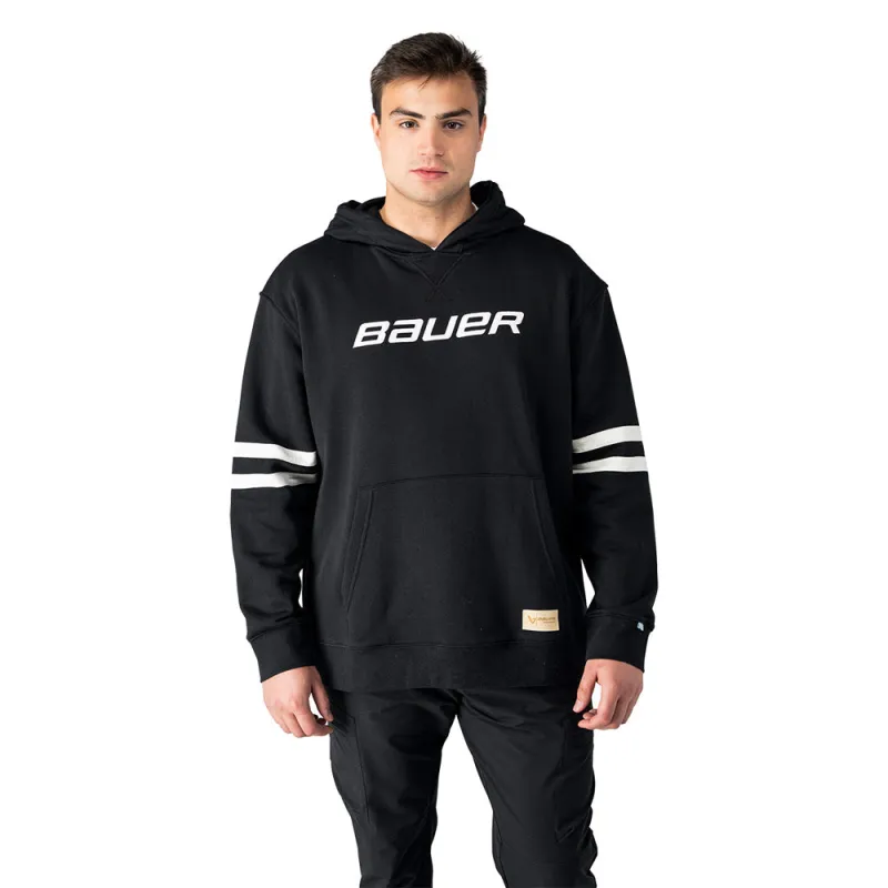Bauer Novelty Jersey Men's Black Hoodie made by Bauer