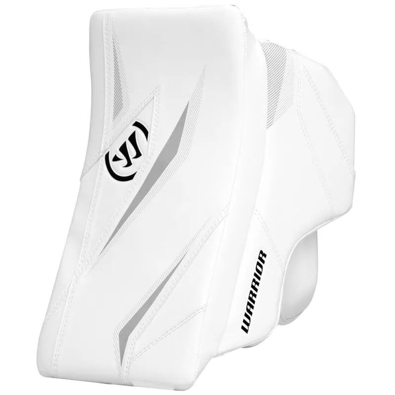 Warrior Alpha Surge S50 Senior Mid Curve White Goalie Blocker made by Pro Hockey Life