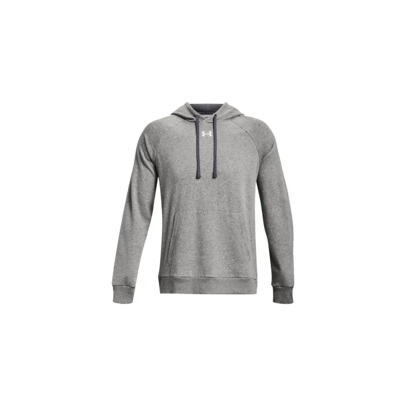 Under Amour Rival Men's Grey Pullover Hoodie made by Under Armour