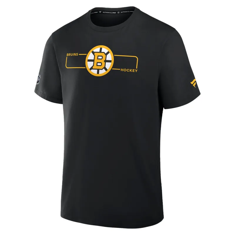 Fanatics Boston Bruins Authentic Pro Primary Men's Black T Shirt made by Fanatics