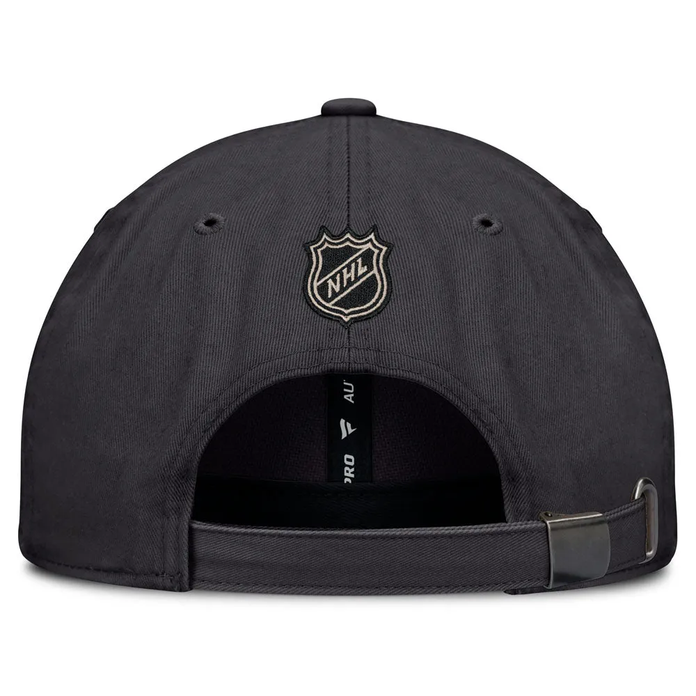 Fanatics Toronto Maple Leafs Authentic Pro Road 2 Utopia Adjustable Black Hat sold by Pro Hockey Life product image thumbnail 4
