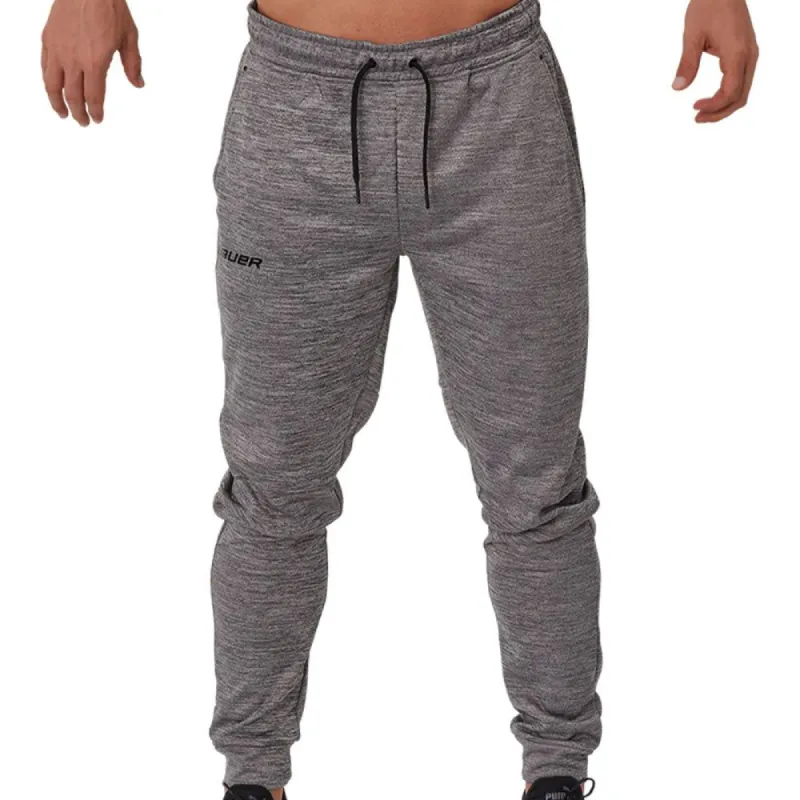BAUER VAPOR JUNIOR GREY FLEECE JOGGER sold by Pro Hockey Life