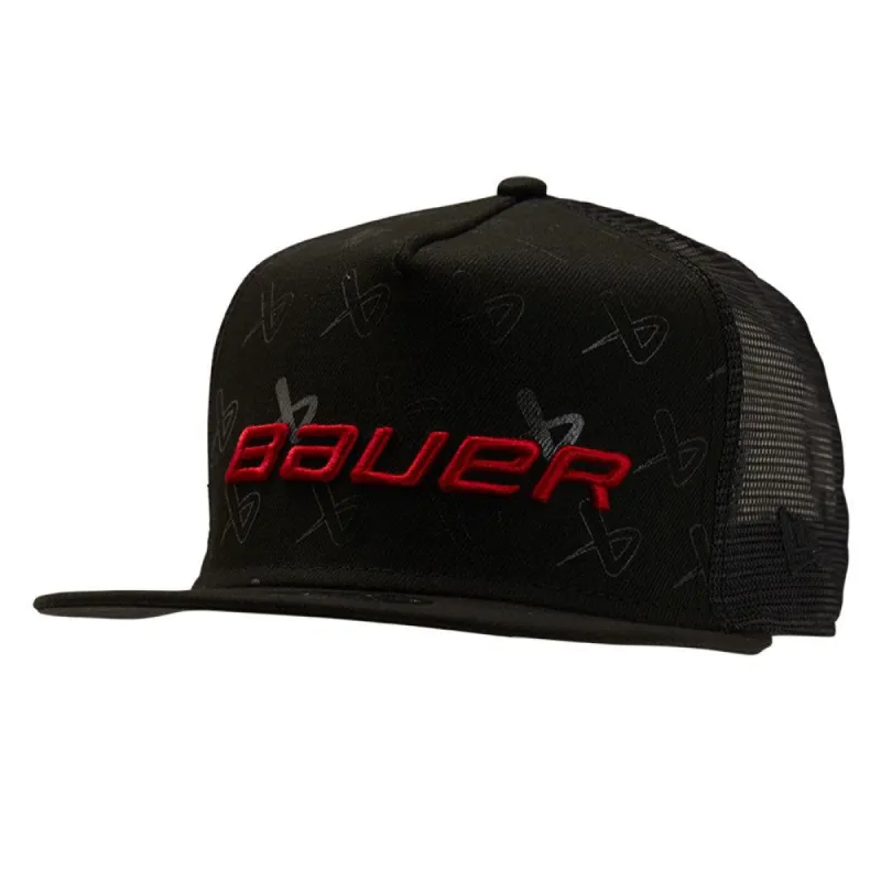 BAUER NE LIL ICON 9FIFTY BLACK SNAPBACK HAT made by Pro Hockey Life