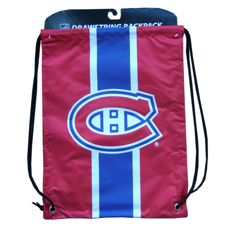 MONTREAL CANADIENS DRAWSTRING LOGO BAG sold by Pro Hockey Life