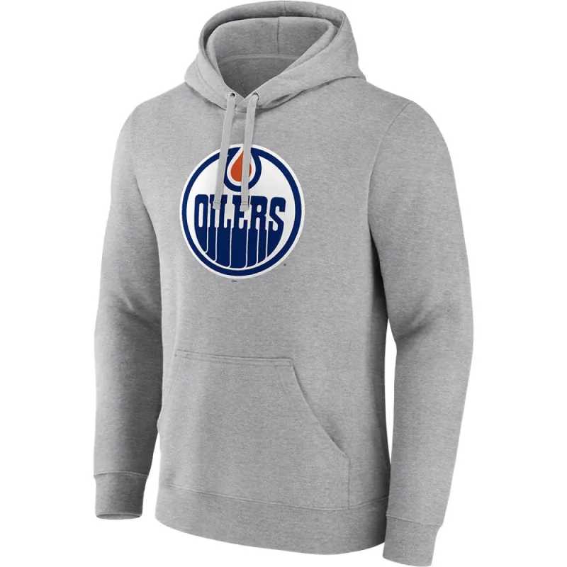 Fanatics Edmonton Oilers Primary Logo Hoodie sold by Pro Hockey Life