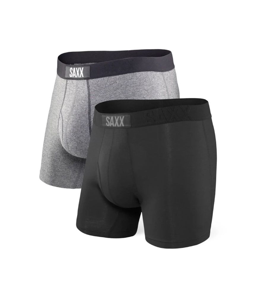SAXX ADULT ULTRA BOXERS - BLACK/GREY 2 PACK sold by Pro Hockey Life
