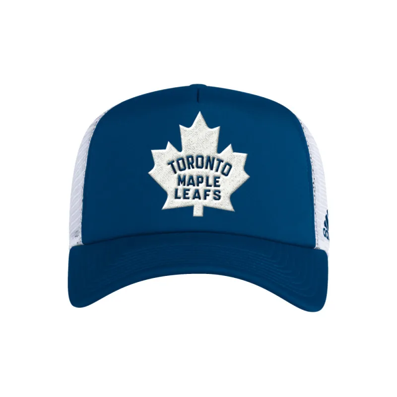 ADIDAS TORONTO MAPLE LEAFS FOAM TRUCKER HAT made by Adidas