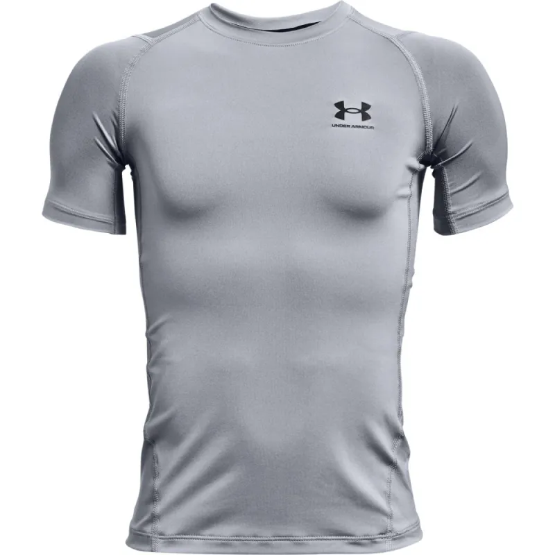 Under Armour Heatgear Armour Boys Grey T Shirt sold by Pro Hockey Life