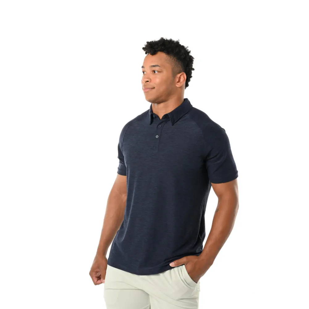 BAUER FLC PERFORMANCE NAVY POLO sold by Pro Hockey Life product image thumbnail 3
