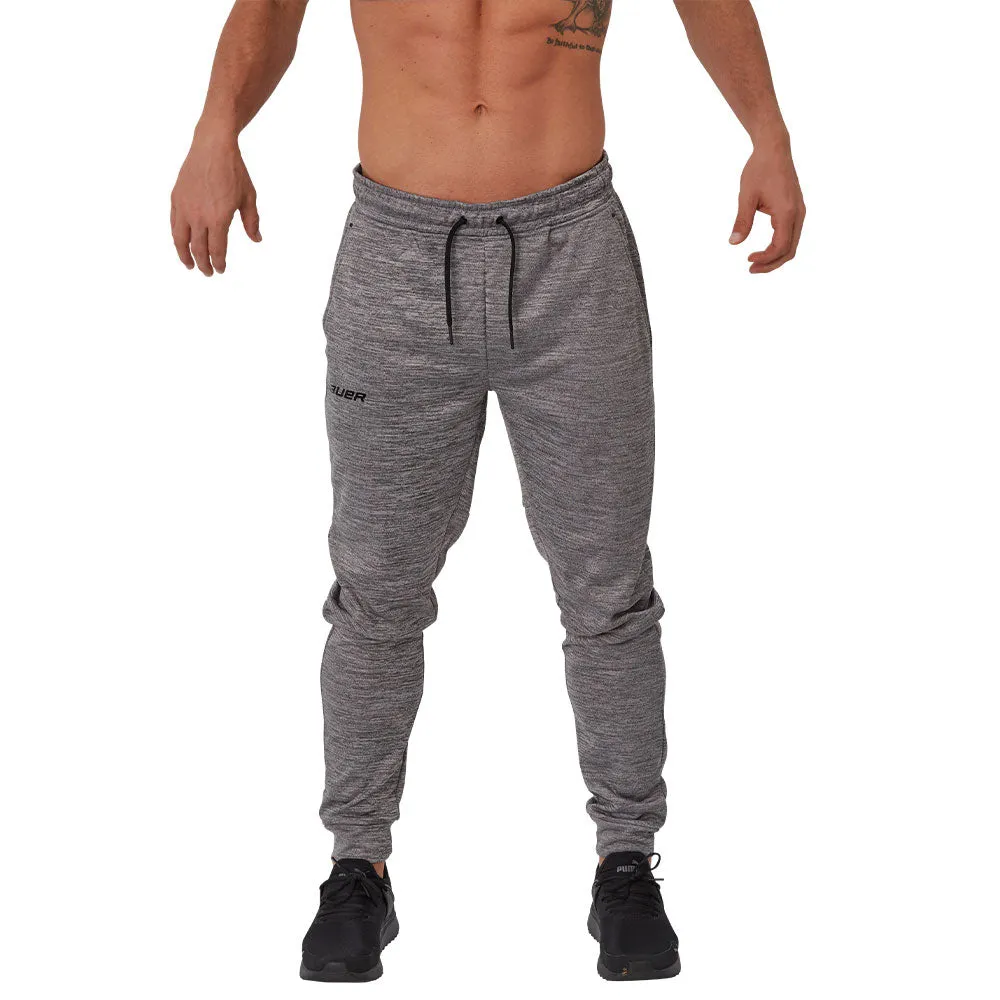 BAUER VAPOR ADULT FLEECE JOGGERS - GREY sold by Pro Hockey Life