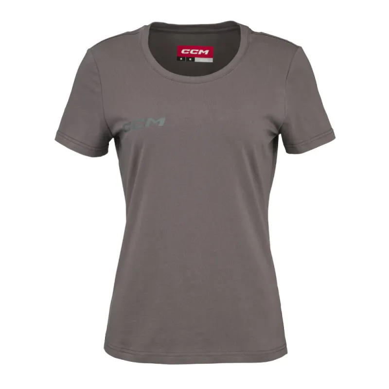 CCM Women's Core Short Sleeve T Shirt - Grey sold by Pro Hockey Life
